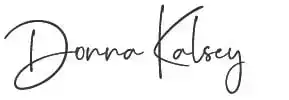 Donna Kalsey signature for Body Pro Beauty’s Meet the Director page